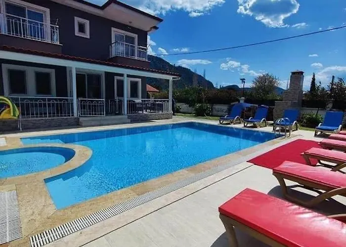 Tatil Evi 4 With Private Pool In Dalyan Ema